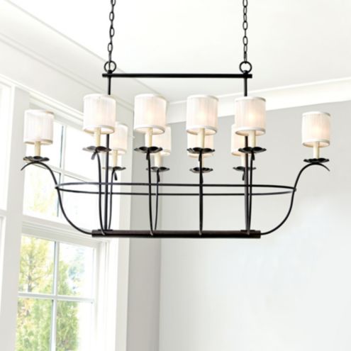 Samantha Bronze Chandelier