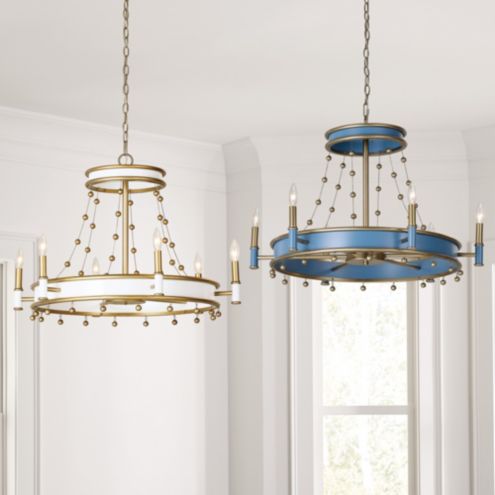 Ballard designs chandelier deals shades