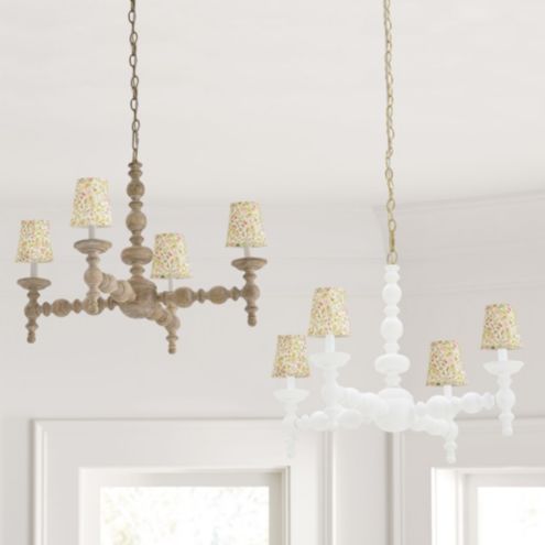 Ballard designs chandelier deals shades