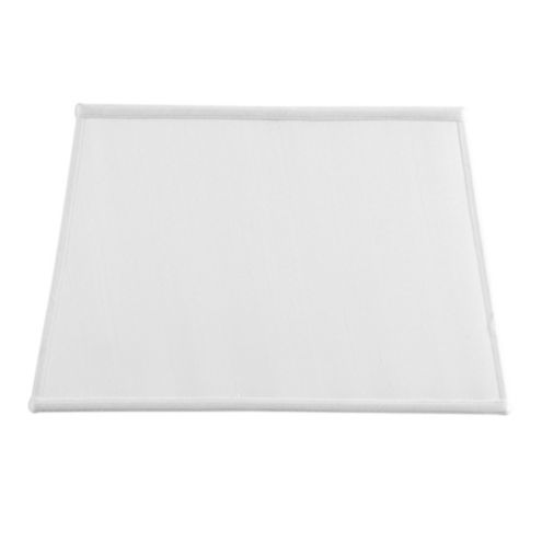 White rectangle deals lamp shade