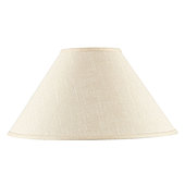 Couture Conical Lamp Shade - Cream