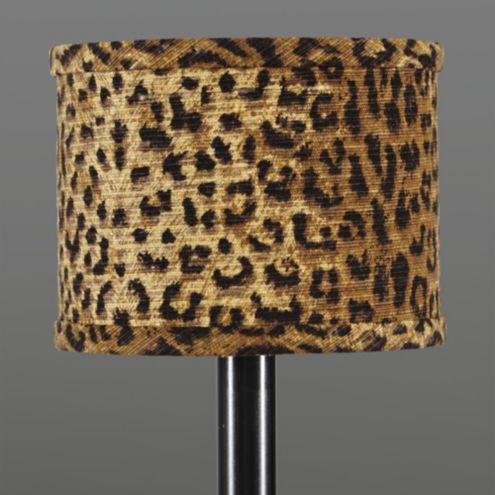 Cheetah Drum Chandelier Shade