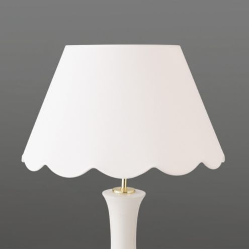 White table deals lamp shades