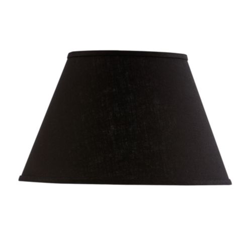 Couture Empire Lamp Shade - Black