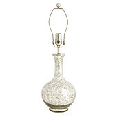 Suzanne Kasler Mercury Glass Gourd Lamp Base - Small