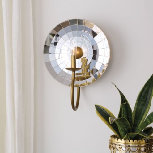 Prine Mirrored Wall Sconce