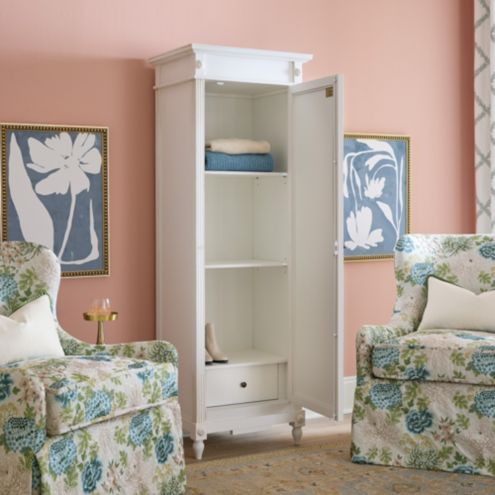 Casa Florentina Brandisi Mirrored Door Cabinet with Adjustable