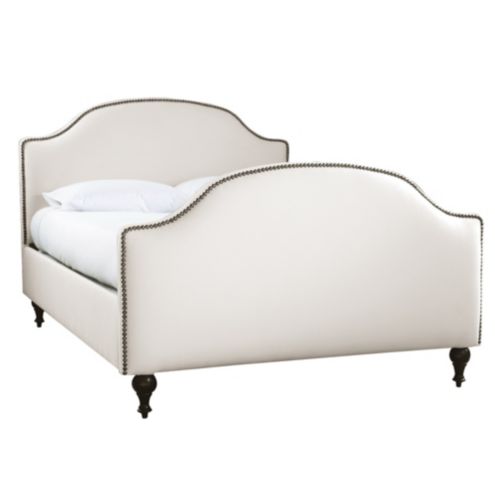 Camden Untufted Bed with Nailheads