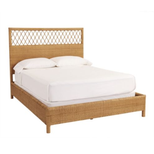 Suzanne Kasler Southport Rattan Bed King - Ballard Designs