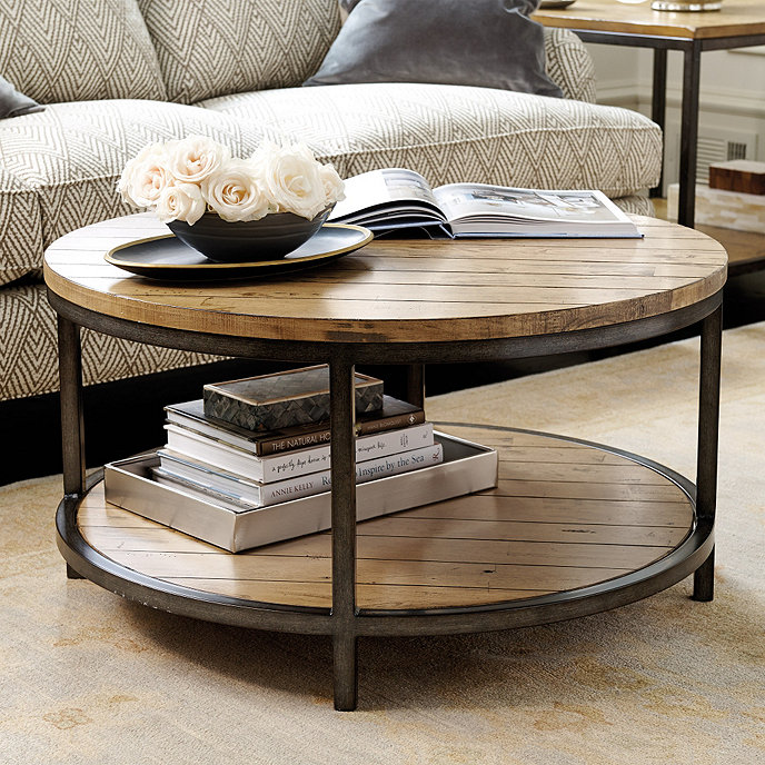Durham Round Coffee Table Ballard Designs