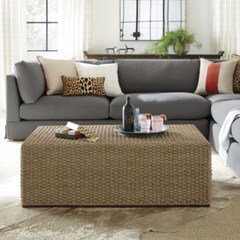 Ballard Designs Coffee Table Ottoman