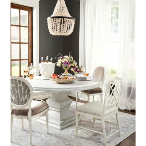 Coventry Dining Room Furniture Collection : Ryker Nocturn Black And Coventry Grey Round Dining Room Set From Magnussen Home Furnitureetc Com : Its unique character combines a stunning mix of materials, including wood, metal and glass.