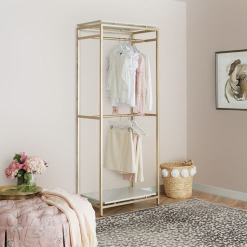 Double Hang Clothes Closet