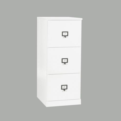 Office Designs Tall 3 Drawer File Cabinet