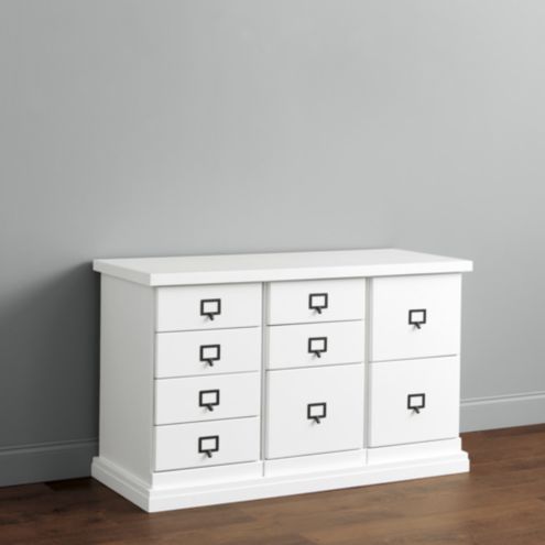 Original Home Office™ 3-Cabinet Credenza with Wood Top | Ballard Designs