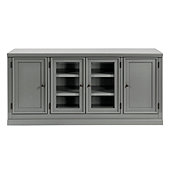 Tuscan Wide Media Console - Warm Gray