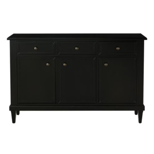 Emma 3-Door Console - Black