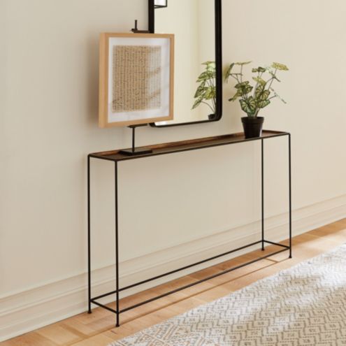 Zoe Iron Console Table