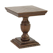 Andrews Pedestal Accent Table - Select Colors