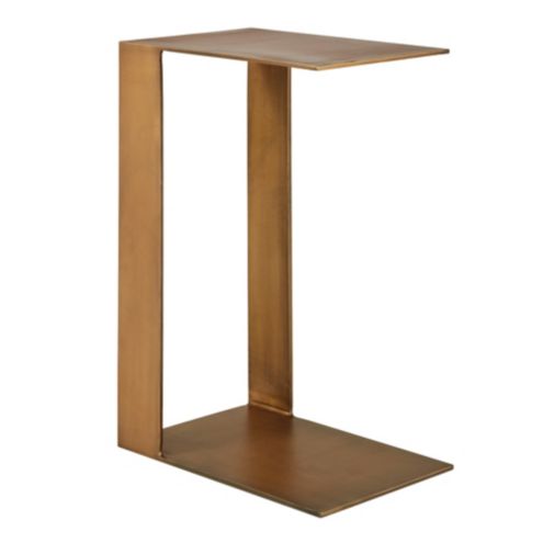 Brass deals c table