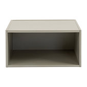 Abbeville Open Stacking Cabinet - Gray