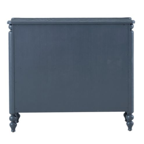 Dover 3-Drawer Chest with Solid Oak & Brass Knob Pulls