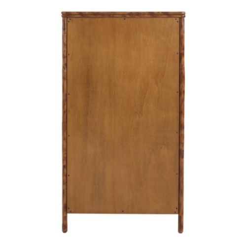 ballard designs dresser Grace 6-Drawer with Mahogany & Antique Gold Knobs dovetailed drawers Grace 5-Drawer Tall Dresser -