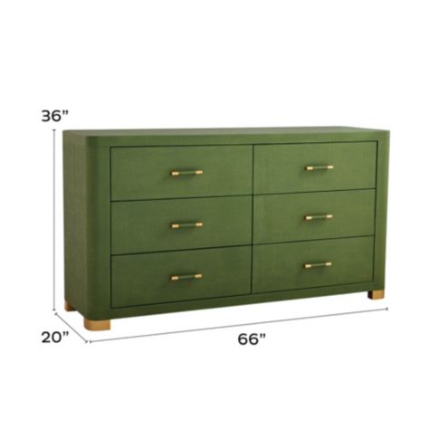 ballard designs dresser Casa Florentina Naples 5-Drawer Levelers for perfect alignment Ballard - 5 Drawer Chest