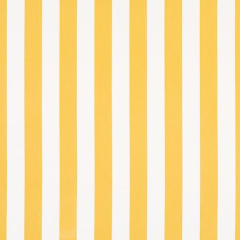 Canopy Stripe Lemon/White Sunbrella Swatch