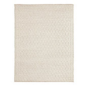 Kendal Hand Woven Rug Swatch - Ivory