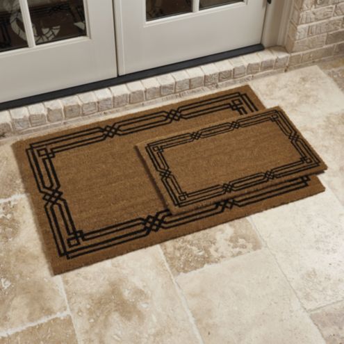 Luxury Coir Double Border Doormat