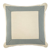 Outdoor Bordered Pillow Cover - Select Colors