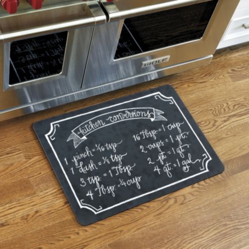 French Bistro Comfort Mat Black - Ballard Designs