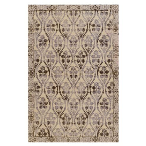 Hattie Scatter Rug Floral Patterned in 100% Cotton