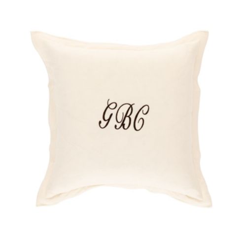 02.26.250 Embroidered Linen Pillow