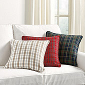 Suzanne Kasler Holiday Plaid Pillows