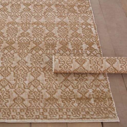 Cassie Performance Rug with Tribal Geometric Pattern & Durable Polyester