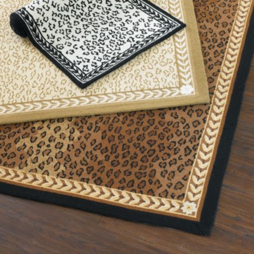 Leopard Vine Rug | Ballard Designs