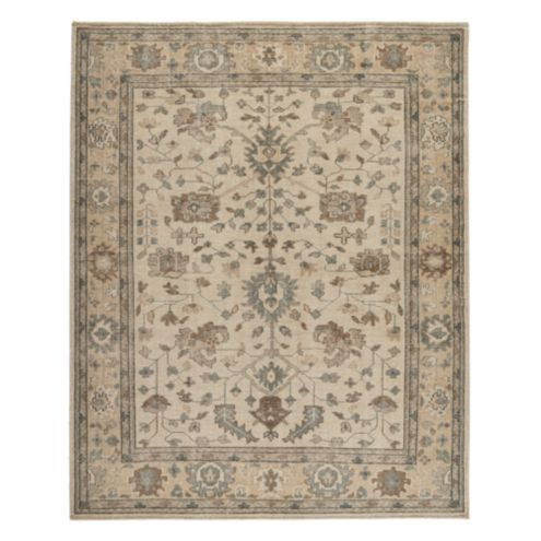 Cullen Hand Tufted 100% Wool Area Rug Blue