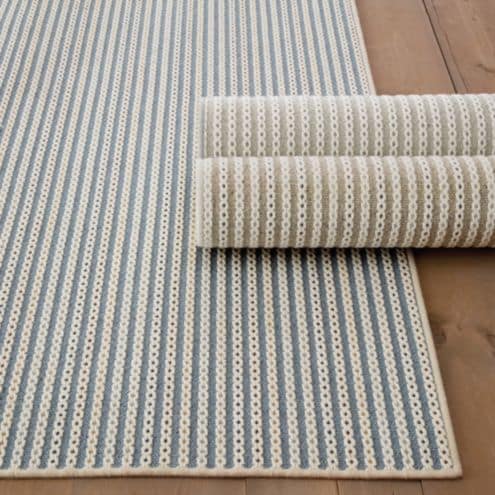 Kennerly Custom Rug with Hand Loomed Wool & Machine Serged Edges