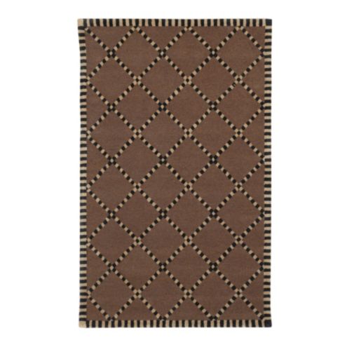 Turin Indoor/Outdoor Rug - Brown - Ballard Designs