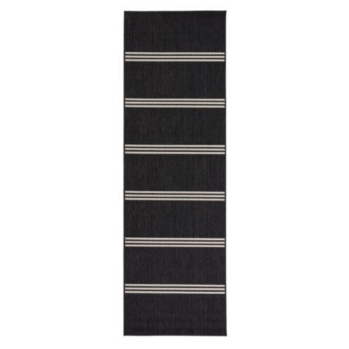 SK Classic Stripe Indoor Outdoor Rug with Washable Polypropylene