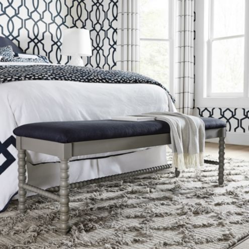 French Country Entryway Bench Ballard Designs