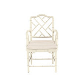 Dayna Arm Chair with Natural Linen Seat