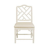 Dayna Side Chairs with Sandberg Parchment Seat - Set of 2
