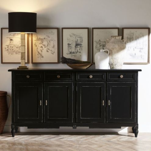 Casa Florentina Antoinette Sideboard with Solid Hardwood