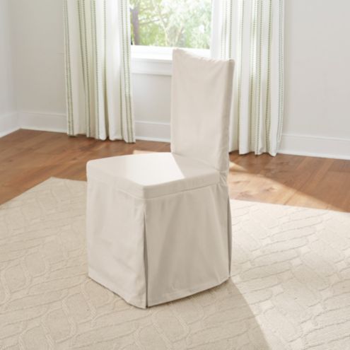 Ballard designs discount slipcover dining chair