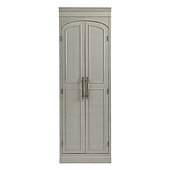Paulette Kitchen Pantry - Gray with Cream