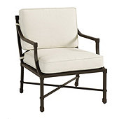 Suzanne Kasler Directoire Lounge Chair with 2 Cushion Sets