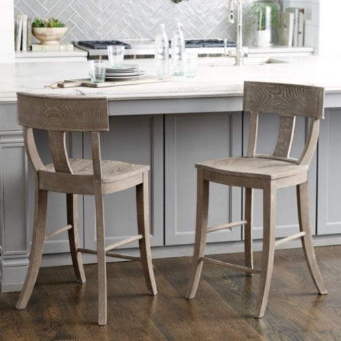 Klismos best sale counter stool